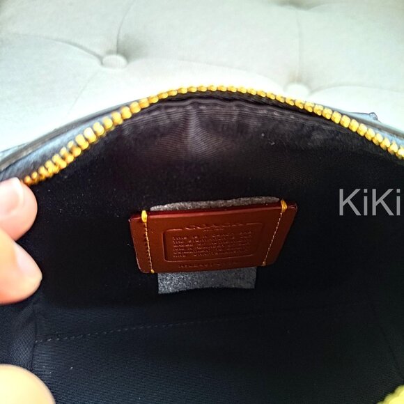 Coach Mini Rowan Crossbody Bag In Signature Canvas With Cherry Print CY741 - Picture 13 of 17